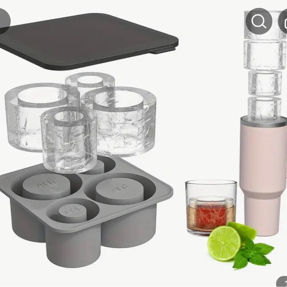 Green Silicone Ice Mold Set